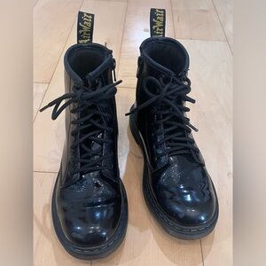 Dr. Martin Patent Leather Girls boots!